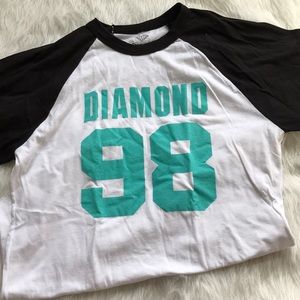 Pacsun 3/4 Baseball tee